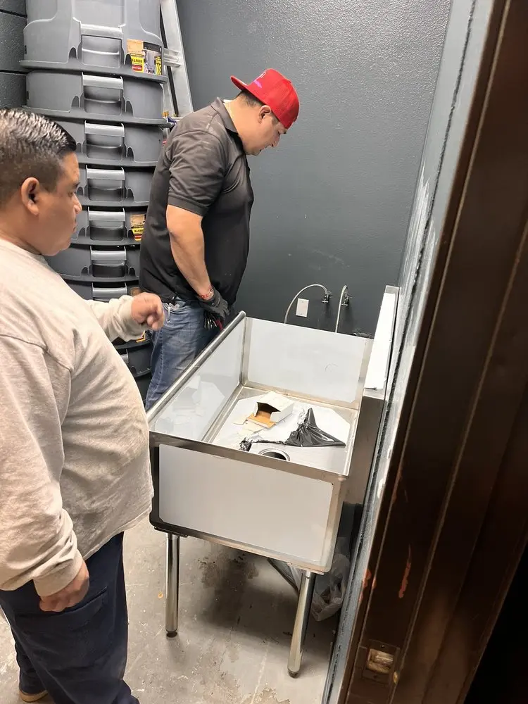 Commercial plumbing and sink installation in Lake City